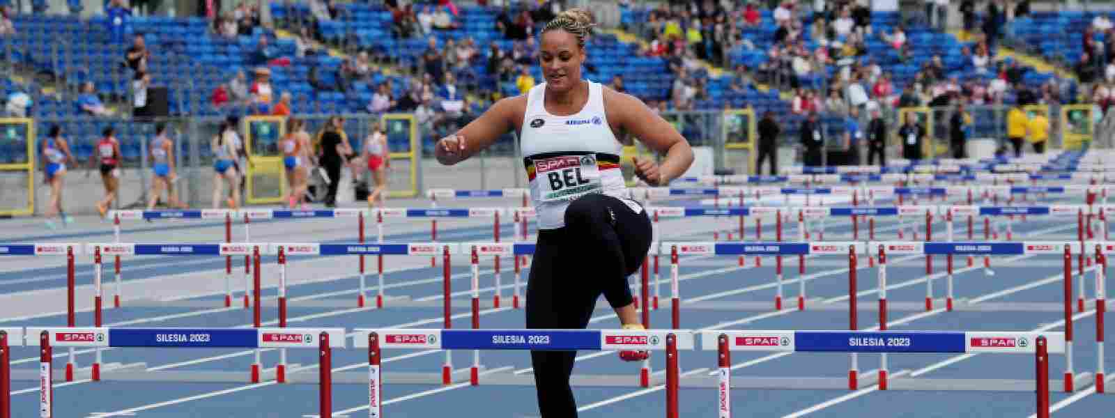 Shot-putter runs hurdles to save Belgium from DQ